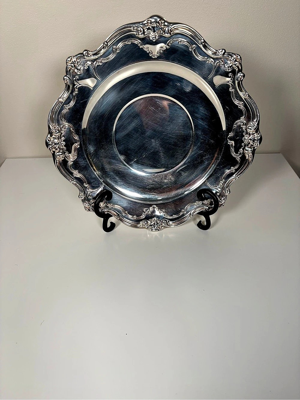 Gorham Silver Original Round Serving Tray